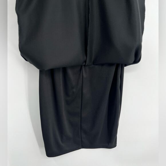 Bailey44 Sheath Midi Dress Sleeveless Cut Outs Zipper Lined Black Size Medium - Picture 10 of 11